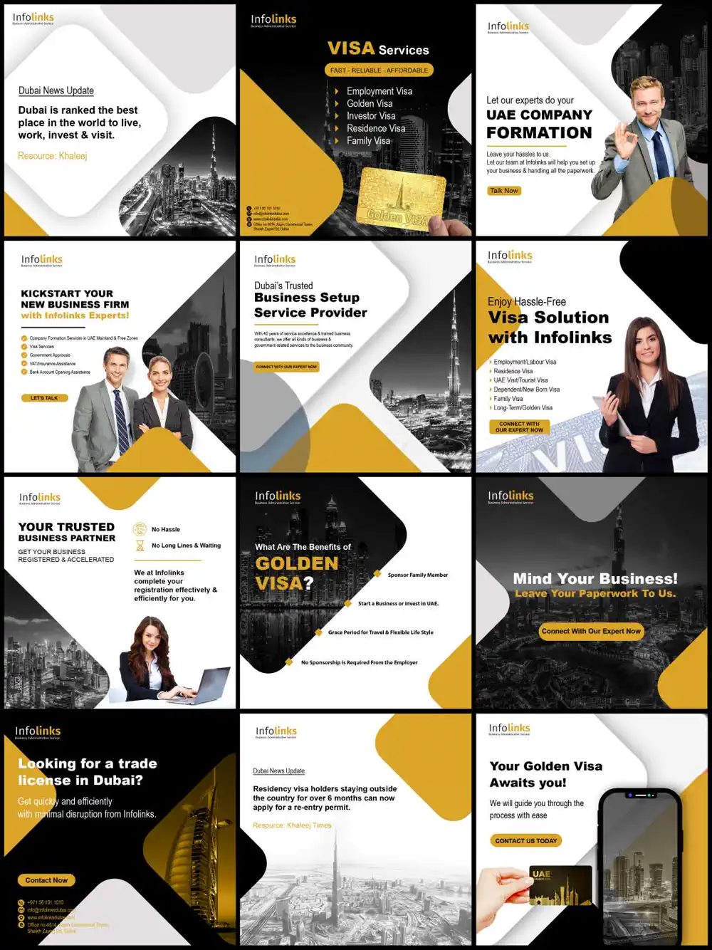 Infolinks social media campaign