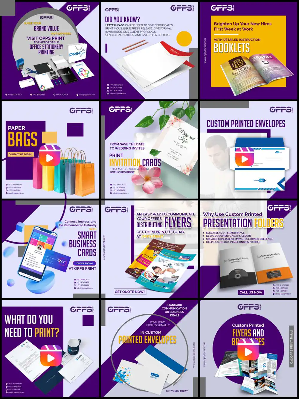 OPPS social media campaign